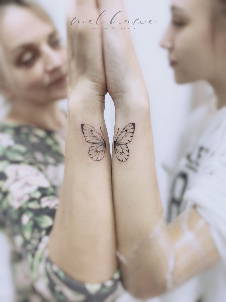 Tatuaggio farfalle - Foto: Pinterest.it