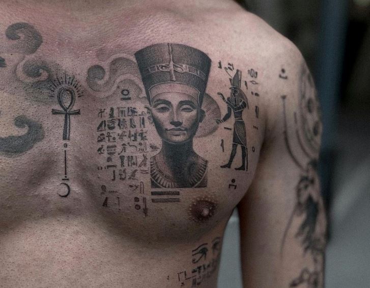 Tatuaggio Tutankhamon