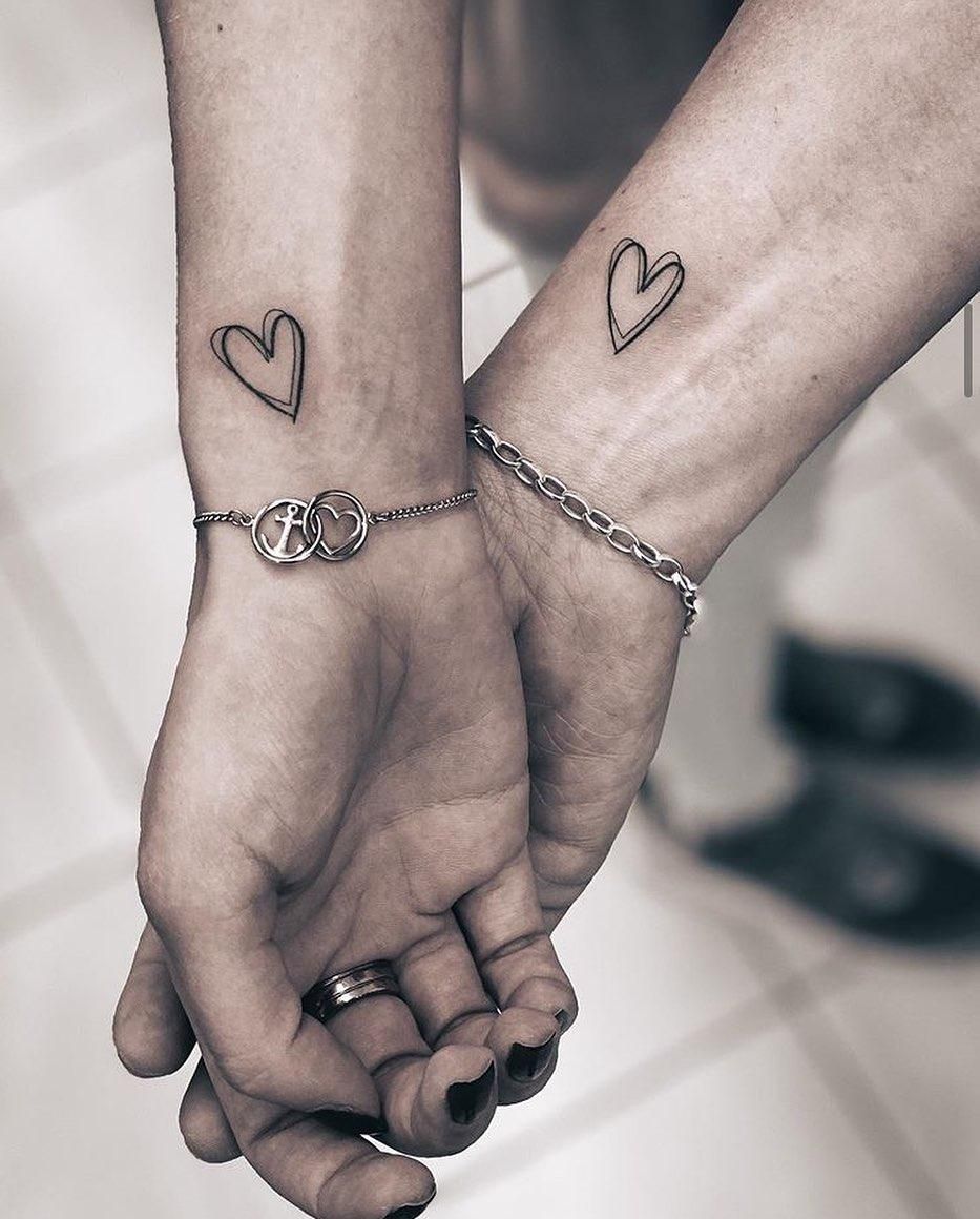 Tattoo cuori - Foto: Pinterest.it