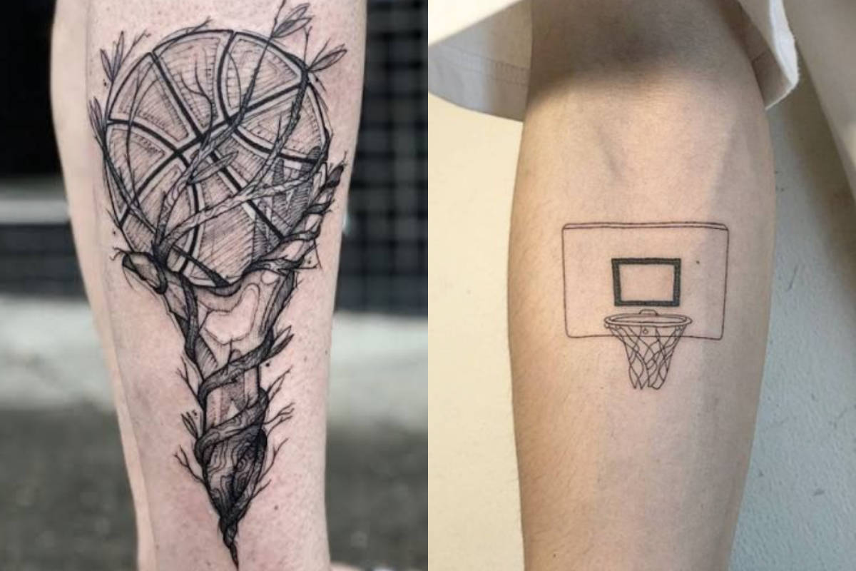 Tatuaggi basket: idee